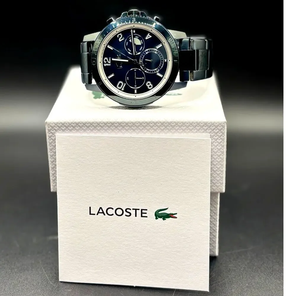 Lacoste Topspin 2011124 Blue Multifunction Men’s Watch 45mm